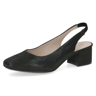 CAPRICE - Da.-Sling black metallic - Gr. - 38