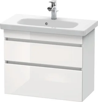 Duravit DuraStyle Waschtischunterbau wandhängend Weiß Hochglanz & Matt 730x368x610 mm - DS649902218 DS649902218