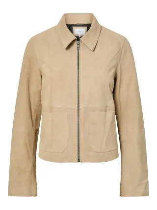 Y.A.S - YASSAPERA LS LEATHER JACKET - Gr. - 36