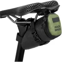 ROCKBROS Satteltasche Ultralight Satteltasche mit Klettverschluss, reißfest, wasserabweisend, aerodynamisch