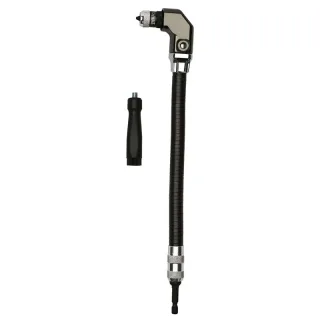 DWARAFS-Z for DEWALT 12in Right Angle Impact Flex Shaft 300MM Flexible Shaft True 90 Degree Head Fast Loading Head Magne