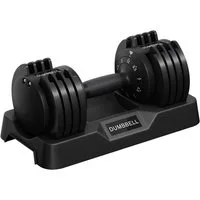 Yaheetech Kurzhantel 5-in-1 Verstellbare Hantel, Mit 5 Gewichtsstufen von 2 bis 12 kg, 1-Sekunde-Schnelleinstellung