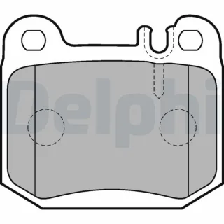 Delphi Bremsbel?ge hinten Mercedes M-Klasse W163 LP1705