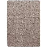 SchönesWohnen24 Hochflor-Teppich Hochflor Teppich LIFE Beige