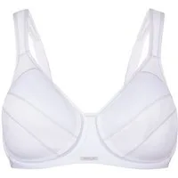 BERLEI Sport-BH Sport Full Support Sport Bügel BH White (Full Cup BH, 1-tlg., glatt)