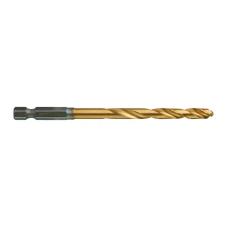 Milwaukee Metallbohrer SHOCKWAVE HSS-G TiN 6,0mm - 10 Stück - 4932478181