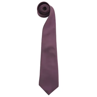 Premier Mens Fashion "Colours" Arbeit Clip auf Krawatte (2er-Pack) (lila)