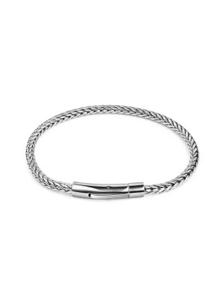 Zeeme Stainless Steel Armband Edelstahl glanz