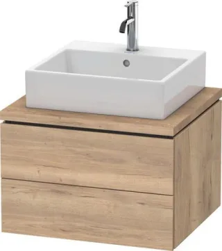 Duravit L-Cube Konsolen-Waschtischunterbau wandhängend 620x547x400 Front: Ei LC581505555