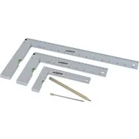 Brüder Mannesmann Werkzeuge Winkelmesser Brüder Mannesmann M81210 0418002 Anschlagwinkel-Set 5er Set, (M81210)