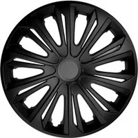 NRM Radkappen STRONG in Schwarz Matt, 15 in Zoll, (4-St) 15 in Zoll, Radkappen 15 " 4 Stück