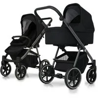 my junior Kombi-Kinderwagen my junior® NOAX² City Noir 2in1