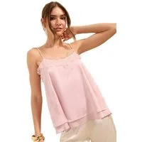 Friends Like These Trägertop Friends Like These Camisole mit 3D-Spitze (1-tlg)
