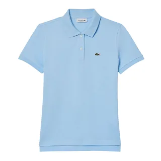 Lacoste - Poloshirt für Damen, Kurzgröße (Blau)