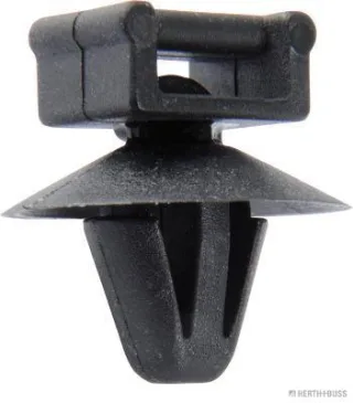 HERTH&BUSS Befestigungssockel, Kabelbinder, Ø 6,5mm, Blechdicke 0,7#2 mm schwarz - 50265751