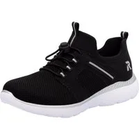 Rieker Sport Slip-On Sneaker, Schlupfschuh, Halbschuh, Freizeitsneaker mit Anziehlaschen