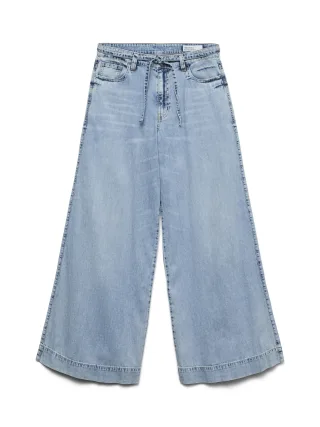 VERO MODA - VMAISA MR WIDE PALAZZO JEANS MIX Light Blue Denim - Gr. - 32