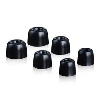 KZ FT01 Memory Cotton Ear-Tips Ear Plugs Earphones In Ear Monitor Wired Headphones Noise Isolating Ear Pads Headset