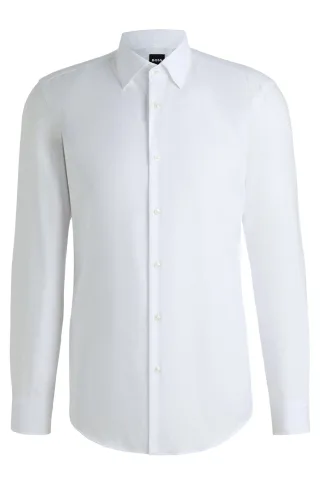 BOSS Menswear Black - H-HANK-kent-C1-214 white - Gr. - 42