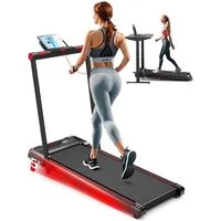 ANYLIFE Laufband mit Haltegriffen für Zuhause und Büro, Walking Pad 5% Steigung (1-tlg), 2,5 HP, leise mit Fernbedienung, max. 150 kg