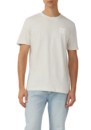 s.Oliver Red Label - Lässiges Baumwoll-Shirt mit Frontprint grau - Gr. - XXL