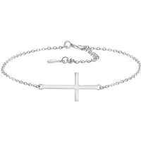 Sofia Milani Armband Kreuz (Armband), 925 Silber Damen Schmuck - B0176