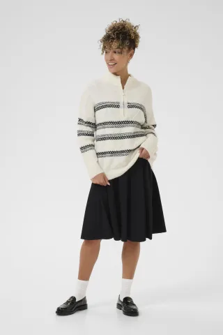 Strickpullover CRSkie Strickpullover Loose fit white