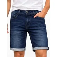 SUBLEVEL Shorts Herren Sweat Denim Bermuda Shorts Sommer Freizeit Hose Elastisches Material, Bewegungsfreundlich, Leichtes Material