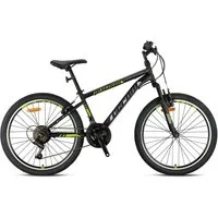 T&Y Trade Mountainbike 24 Zoll Mountainbike Kinder MTB Fahrrad Rad Bike MAGNUM Grün GRN26-065, 21 Gang Shimano, Kettenschaltung, Federgabel, 21 Gänge