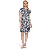 Cartoon Druckkleid Damen mit überschnittenen Ärmeln