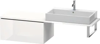Duravit L-Cube Unterschrank für Konsole Weiß Hochglanz 820x547x400 mm - LC583402222 LC583402222