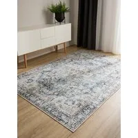benuta Teppich George, rechteckig, Höhe: 5 mm, Vintage-Look, Kurzflor, Teppich Wohnzimmer, Schlafzimmer, Waschbar