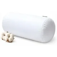 LIVINA HOME Nackenrolle Kopfkissen in Hotelqualität, Sofakissen, 15x40cm, Made in Germany, Nackenkissen orthopaedisch, Reißverschluss, Made in Germany