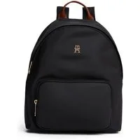 Tommy Hilfiger Cityrucksack POPETTE, Freizeitrucksack, Schulrucksack mit TH-Logoemblem