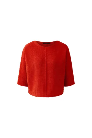 Oui - Pullover red alert - Gr. - 42