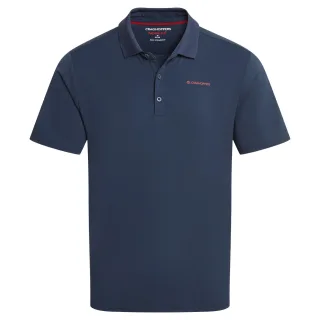 Craghoppers - "Bramshaw" Poloshirt für Herren, Nosilife, Emblem, kurzärmlig (Marineblau)