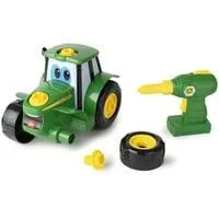 Bau dir deinen Johnny Traktor mit Schraubendreher zum Zusammenbauen, Konstruktionsspielzeug