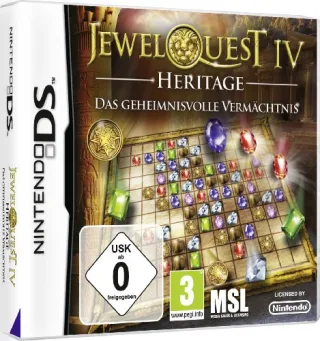 Jewel Quest IV Heritage: Das geheimnisvolle Vermächtnis [Nintendo DS]