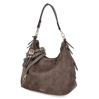 Tamaris Hobo Bag MAREIKE - Gr.  - Taupe - Textil