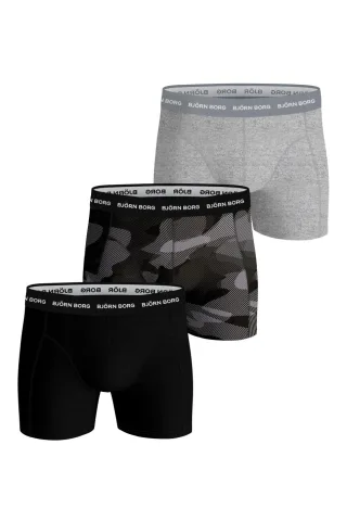 Bjorn Borg 3er-Pack Herren Essential Boxershorts