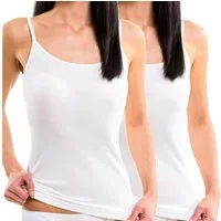 HERMKO Achseltop 61560 (Pack, 2er) Träger Top, Sportunterhemd schnelltrocknend, basic, atmuntsaktiv