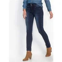 bonprix Push-up-Jeans Five-Pocket Style, leichte used Optik, hoher elastischer Anteil