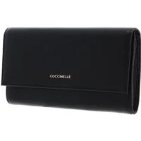 COCCINELLE Geldbörse Metallic Soft, aus echtem Rindsleder
