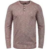 !Solid Rundhalsshirt SDMigos Langarmshirt mit Knopfleiste