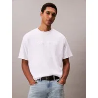 Calvin Klein T-Shirt A - Rel Fashion Logo Tee Mit Rundhalsausschnitt