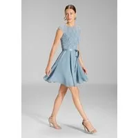 SWING Cocktailkleid Taillierte Passform mit ausgestelltem Rockteil