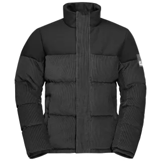 Nature Corduroy Jacket von Jack Wolfskin in der farbe Schwarz und in größe M.