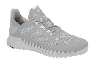 Ecco 80378358295 ZIPFLEX Women Low Tex Sneaker Grau Silver Grey ST.1 Fersend?...