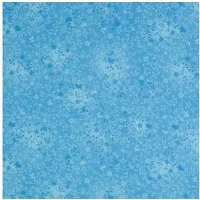 maDDma Stoff Baumwollstoff Rankenmuster Meterware 137cm breit Popeline Sommer, 004 - hellblau