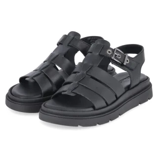 Tamaris Römersandalen  Schwarz - Gr. 38 -  Synthetik Material